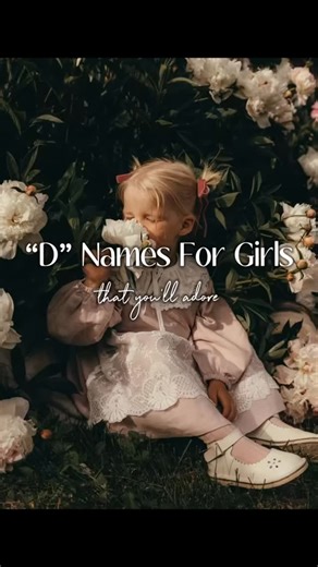 B A B Y N A M E S on Instagram: "“D” names for girls ☀️ #babynamesuggestions #babynames #namesuggestions #babynameideas #girlnames #babygirlnames"