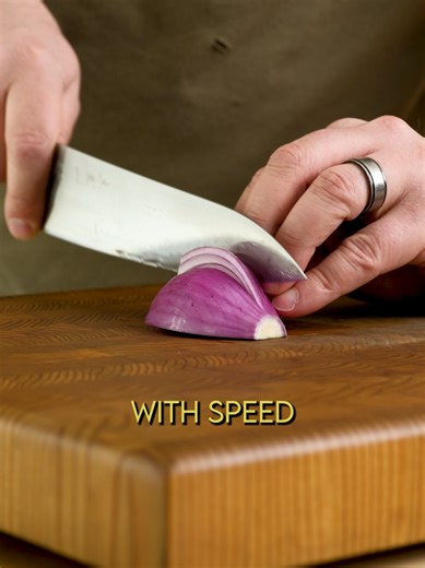 Trying to up your knife skills? Sure you are! But dammit you've still got to practice. But what's the best thing to practice on? Let's chat! Knife seen here : Tosaichi AO Super Gyuto 210mm Find us and our knives on our website, link in bio.