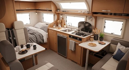 Samjoe512: I will design and convert 3d caravan into mobile home office, salon or custom space for $60 on fiverr.com