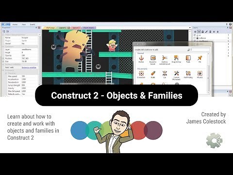 Construct 2 - Objects & Families