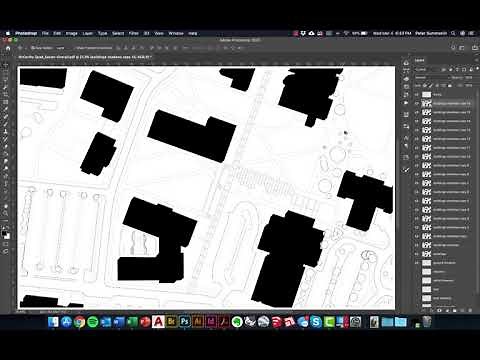 Creating Building Shadows in Photoshop Renderings