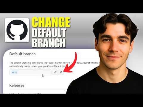 How To Change Default Branch From Main To Master In GitHub (Tutorial 2026)