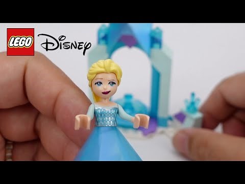 Building Elsa's Castle Courtyard LEGO Disney Frozen 43199