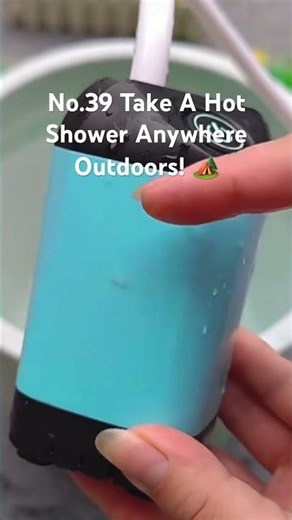 No.39 The Ultimate Smart Portable Camping Shower Pump! 🌌
