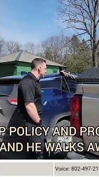 “TRAINING DAY” at Vermont Police Academy – School’s in Session for This First Amendment Audit!
