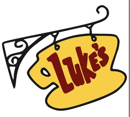 Luke's Diner Sign Embroidery File | 2.5", 4", 6" | DST EXP Jef Pes Vp3 XXX - Etsy