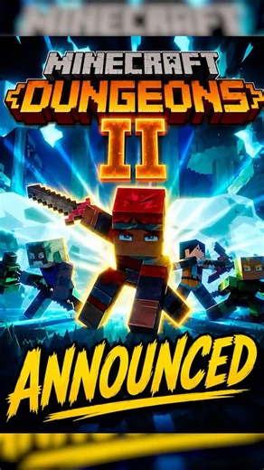 Minecraft Dungeons II Announced!
