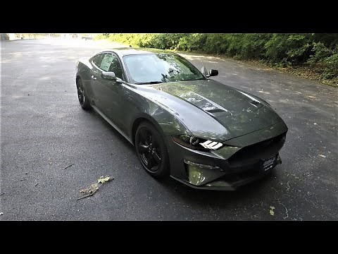 2021 Ford Mustang EcoBoost Premium: Start Up, Exhaust, Test Drive & Review | Lawsons Car Reviews