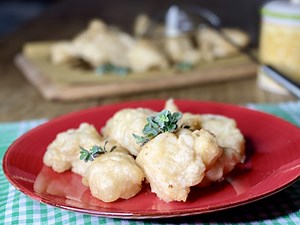 Frittelle di baccalà croccanti e facili da preparare