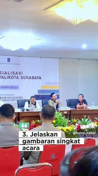 Tips membuka acara sebagai Moderator #moderator #tipsmoderator #tipspublicspeaking