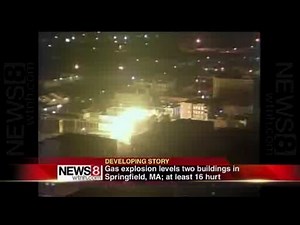 Explosion in downtown Springfield, Mass