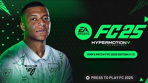 PES 2017 "YosfX Patch FC 2025 Edition Сезон 2024-2025" [1.2]