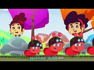 The Ants Go Marching with Lyrics | Be Kind | Nursery Rhymes | Kids Songs | Snowball Toon Tv
