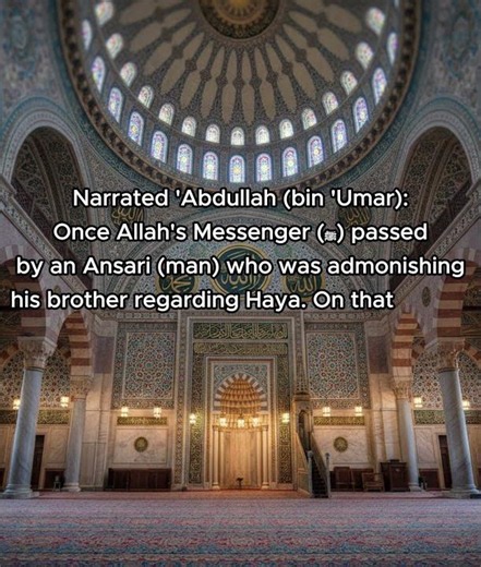 Hadith about modesty, source Sahih al Bukhari, 24