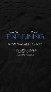 Fine Dining Available Now On CD. Go Cop Thatttt!!!🍽️🍽️ https://nextrecords.indiemerch.com/products/dave-east-fine-dining-cd | Dave East