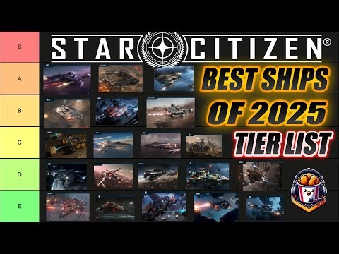 Top Ships of 2025 Tier List - Star Citizen 4.4 - #starcitizen