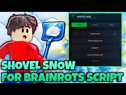 SHOVEL SNOW FOR BRAINROT 🪇 | Script, KEYLESS 🔑❗