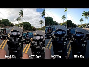 Yamaha Zuma / BWS 125: NCY Super Trans Kit Roller Comparison (10g, 11g, 12g) | Mitch's Scooter Stuff