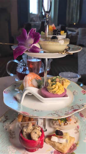 A charming High Tea & Champagne Brunch in a European-style setting #HighTea #PasadenaEats #foodie