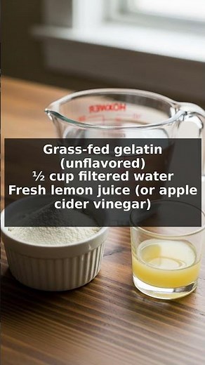 🎬 JELLO WEIGHT LOSS RECIPE #homemade #gelatin #food #healthyfood #cleaneating #jello #weight