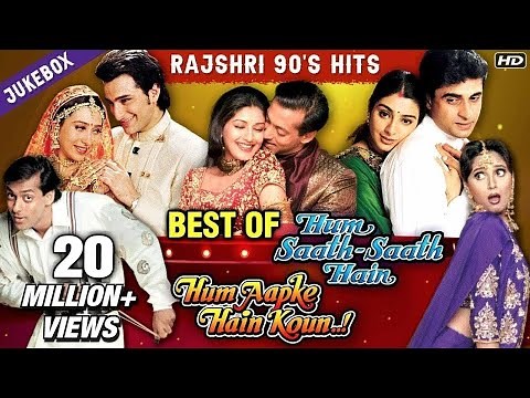 Rajshri 90's Hits | Best Of Hum Saath-Saath Hain & Hum Aapke Hain Koun | Salman Khan & Saif Ali Khan