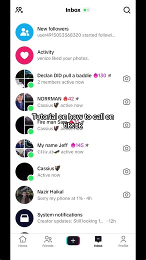Tutorial on how to call on tiktok #fyp #viral #howtocallontiktok #tutorial #goviraltiktok