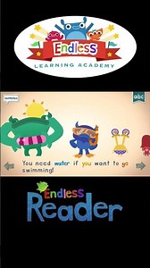 Let's Learn the Letter W and the Word Water with Endless Reader | Part 2 #educational #endless #abc