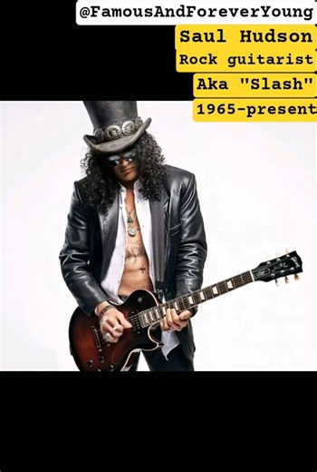 Evolution of Slash legendary guitarist. #Slash #SaulHudson #gunsnroses #musician #rockstar #icon