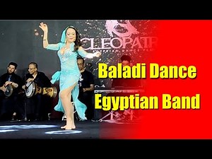 Baladi Dance with Live Egyptian Band | Fernanda from Brazil