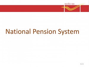 National Pension System - SlideServe