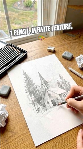 The Secret to Realistic Wood Texture ✏️🎨🖌️#shorts #diy #art #craft #drawing #sketch