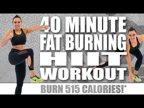 40 MINUTE FAT BURNING HIIT AT HOME WORKOUT! 🔥BURN 515 CALORIES!* 🔥with Sydney Cummings