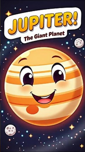 Meet Jupiter 🌟 Jupiter Song for Kids | Fun Planet Facts Short
