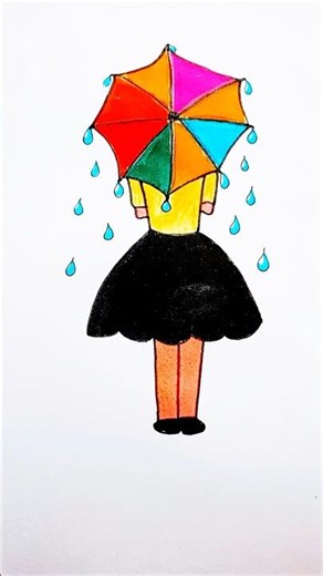 Very easy drawing ideas for beginners 😄💯 #shorts#easy ...