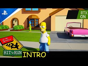 The Simpsons: Hit & Run (PS4) - Intro