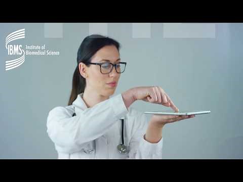 Welcome video for students on IBMS accredited degrees