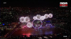Londres celebra 2018 com badaladas do Big Ben e iluminação especial na London Eye