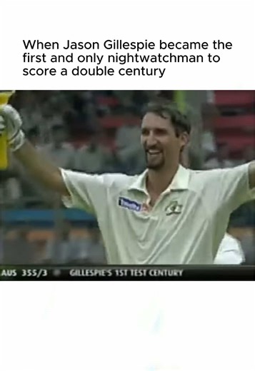 Jason Gillespie’s Remarkable Double Century Highlights