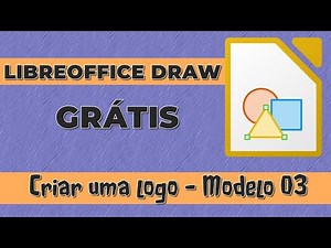 How to create a logo in LibreOffice Draw (Model 03) - LESSON 12