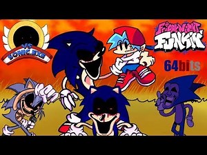 Friday night funkin mod sonic exe para pc fraco/otimizado 32 e 64 bits