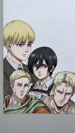 Replying to @UseerOO7 Armin #aot #attackontitan #anime #drawing #sketchbook