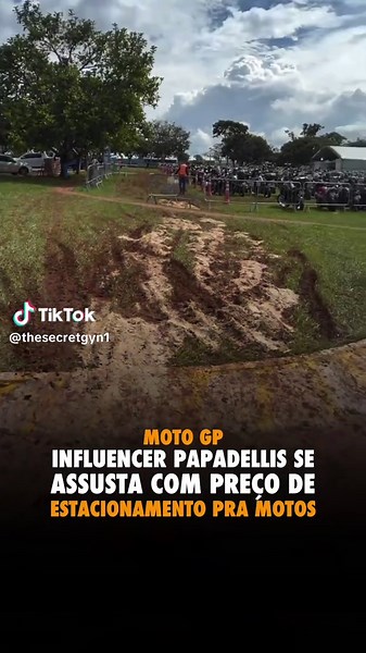 Estacionamento de R$180 no MotoGP em Goiânia