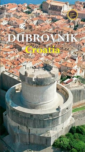 Breathtaking Drone View of Dubrovnik Old Town!