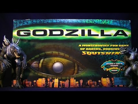 GODZILLA 1998 BOARD GAME - MILTON BRADLY - BOARD GAMERS