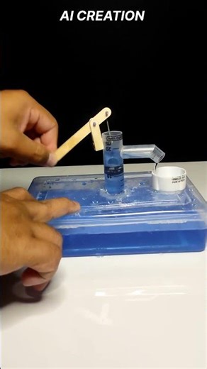 Hand pump ⛽ Diy #youtubeshorts #diyprojects #diy #tech #motorbuilding