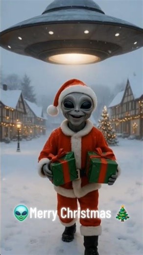 Frohe Weihnachten 🎄👽🛸 #froheweihnachten #uap #alien #alienkontakt