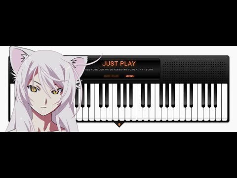 Bakemonogatari - Suteki Meppou Virtual Piano Sheets