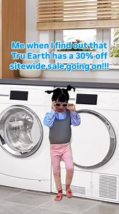 30% off sitewide!‼️🧺✨ Use code TRIPLE30 at checkout! #laundry #laundrytips | Tru Earth