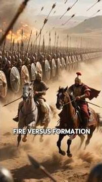 Mongols vs Romans #EpicBattles #MilitaryHistory #HistoryShorts