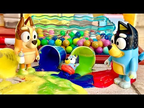 Baby Bluey Adventure - Bluey toys pretend play